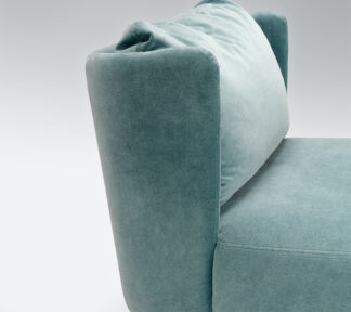 ALMA studio armchair malibu velvet4 turquoise 4