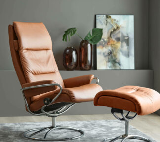 Stressless Tokyo high Original Paloma New Cognac Chrome