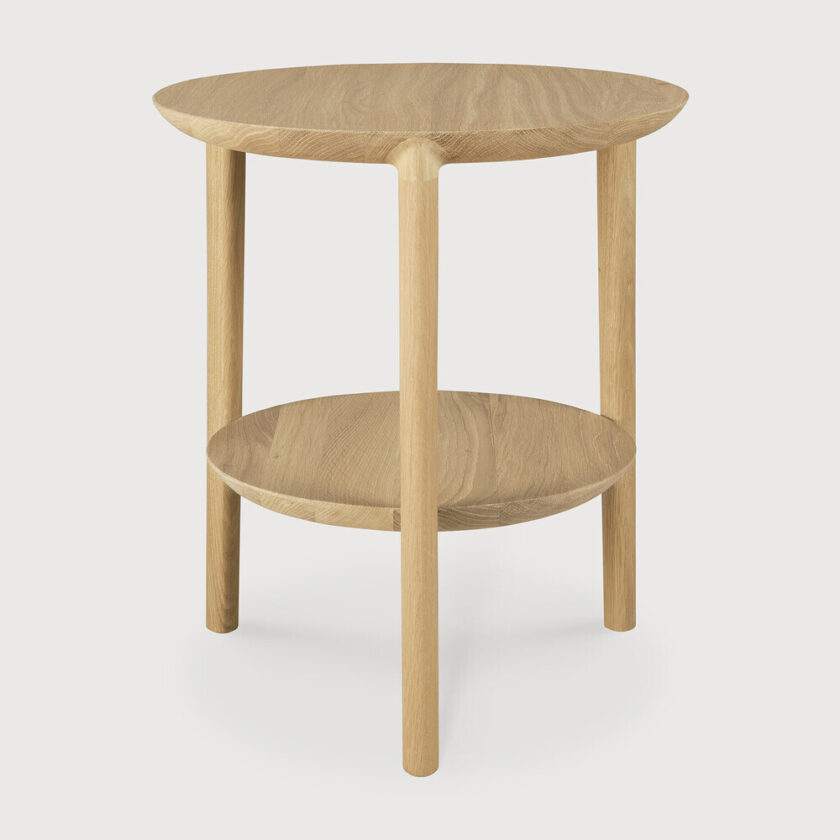 Bok side table oak round 10151501 MI