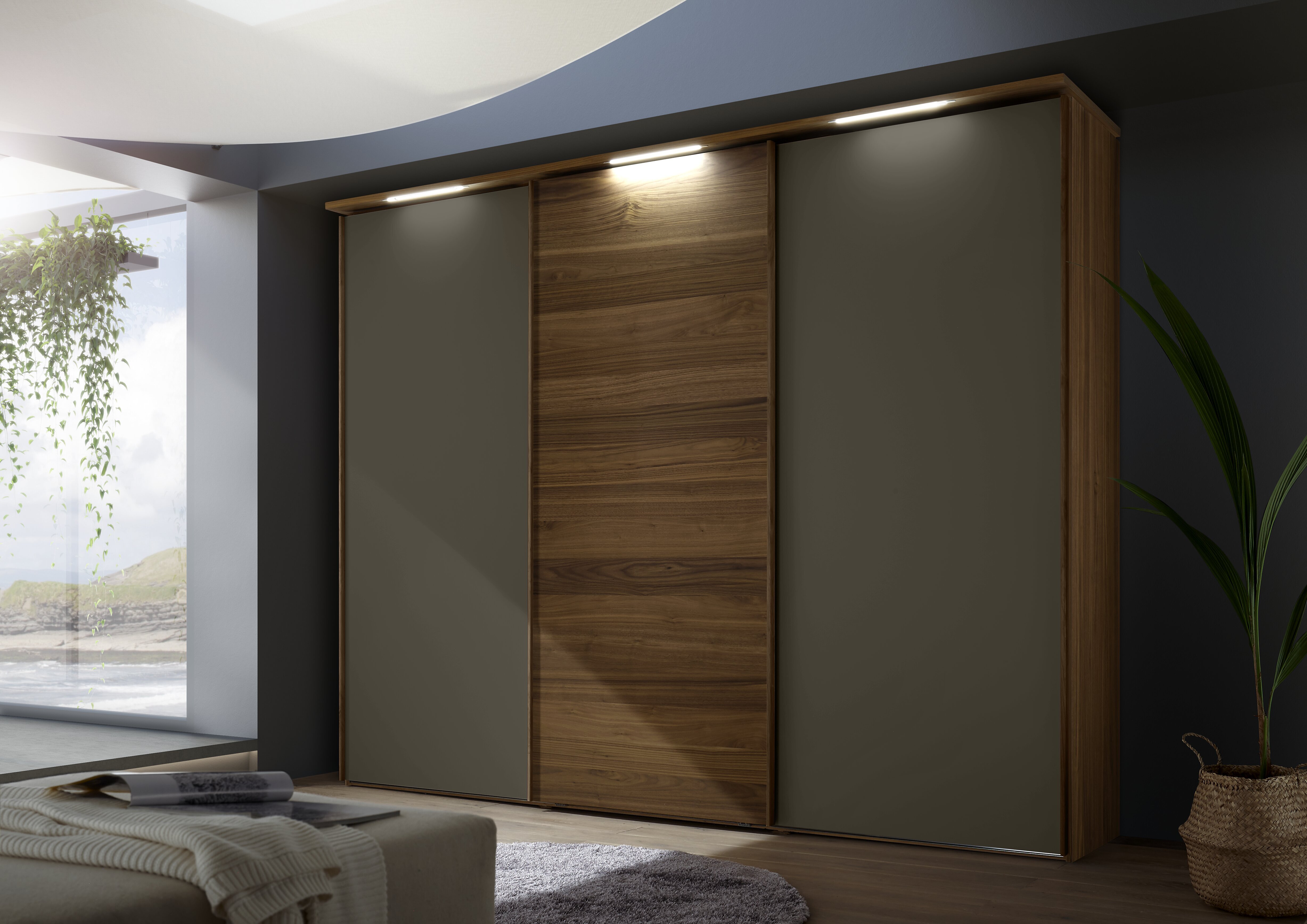 Bedrooms ma XX classic walnut terra brown lacquer 00 AM